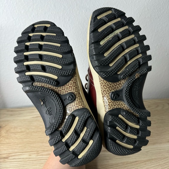 Marc Ecko Burgundy Red Leather Lace Up Hiking Chukka Ankle Boots‎ Mens Size 6.5 - Picture 16 of 16